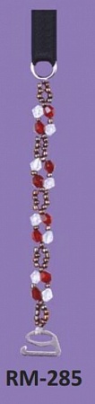 Тканевая бретель с бусами RM 285