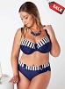 Купальник 1102-673 полоски Sale 50%