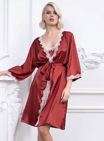 Домашний халат Джулия 8733S кимоно